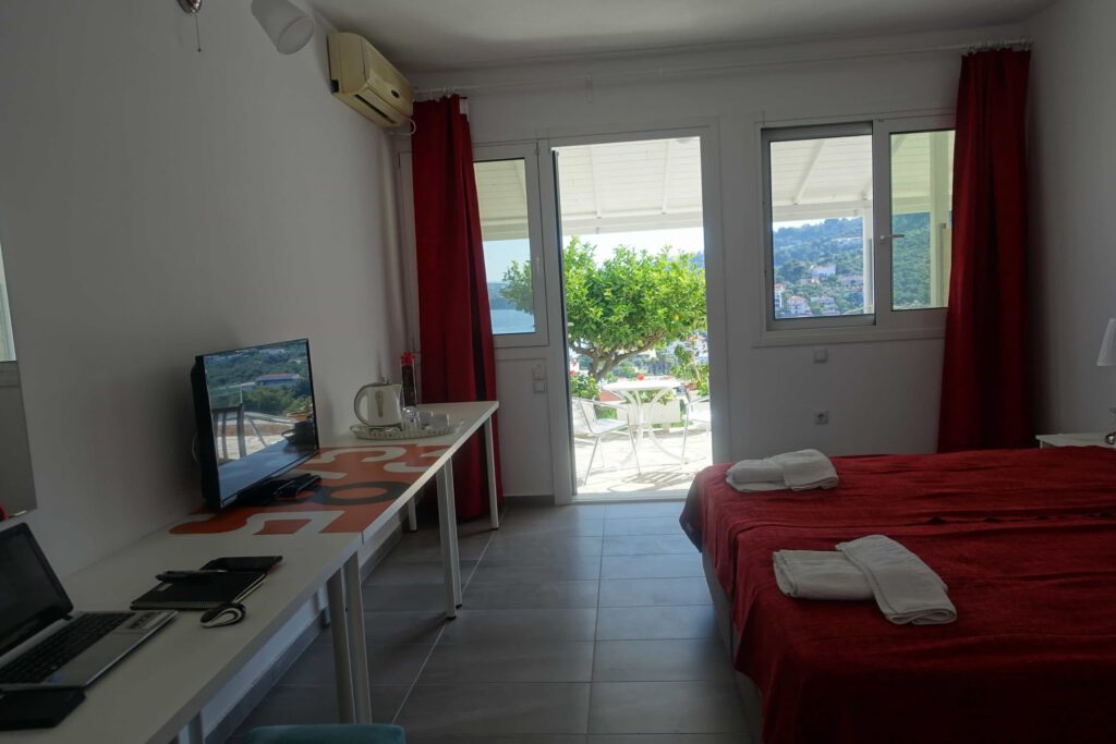 Experience the captivating beauty of sea view hotel in Skiathos with Hotel RENE.